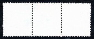 New Zealand #404Da no WM,  Used,  Strip of 3,  VF  CV $27.00  ...   4331110