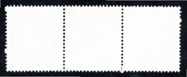 New Zealand #404Da no WM,  Used,  Strip of 3,  VF  CV $27.00  ...   4331110