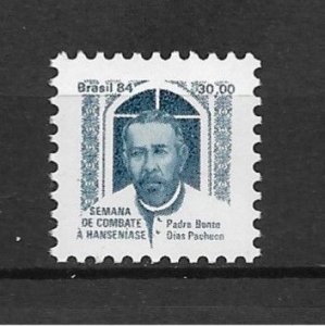 1984 Brazil RA20 Father Bento Dias Pacheco MNH