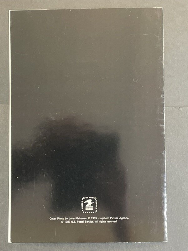 1987 Flag with Fireworks Stamp First Day Ceremony Program Sc# 2276