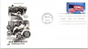 FDC 2001 SC #3508 Artcraft Cachet - Washington DC - Single - J2736