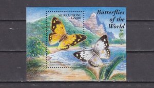 Sierra Leone, Scott cat. 2489. Clouded Yellow Butterflies s/sheet. ^