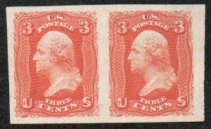 USA #74TC3 VF/XF, Pair, proof on India, bright color, SELECT