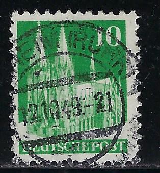 Germany AM Post Scott # 641, used