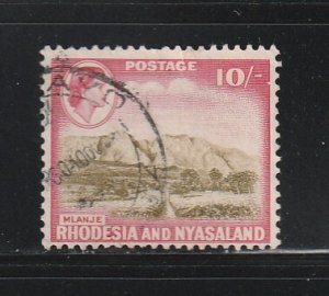 Rhodesia and Nyasaland 170 U Mountain