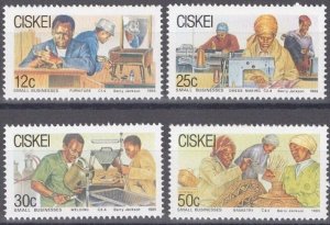 Ciskei MNH 81-4 Small Business