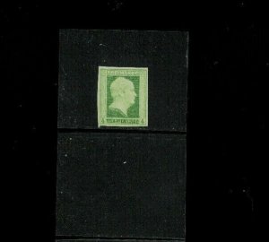 German States-Prussia #1 Unused no gum. Cat.110.00