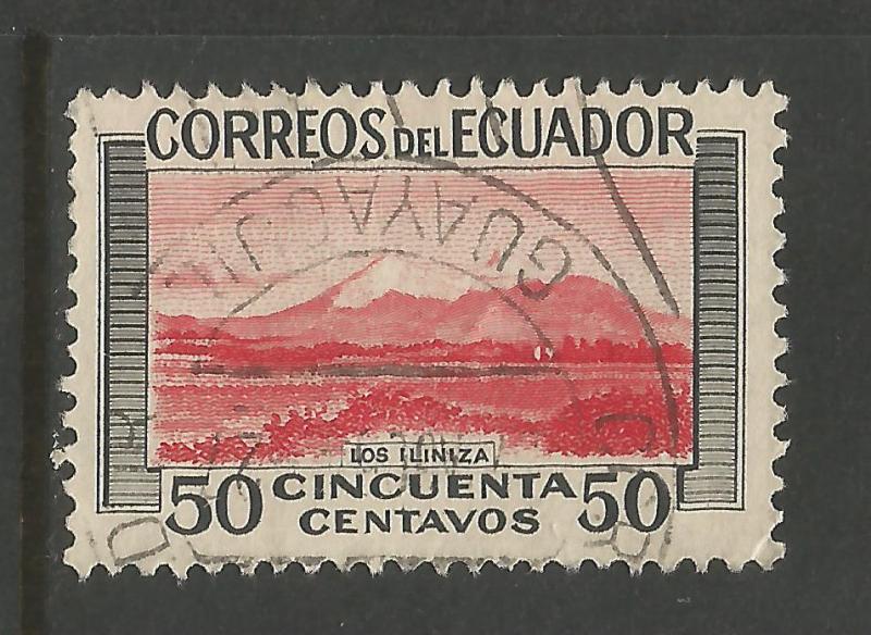 ECUADOR 581 VFU Z6921-1