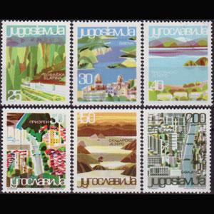 YUGOSLAVIA 1965 - Scott# 779-84 Views Set of 6 NH