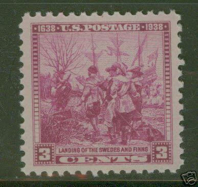 USA Scott 836 MNH** Landing of the Swedes stamp