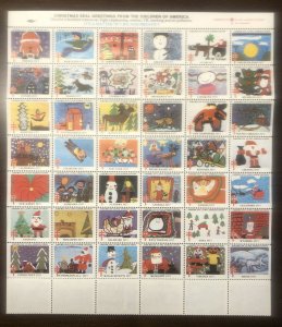 Lot of various Christmas Seal Sheets & Singles - including 1922 1931 1947 - 1989