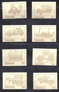 Canada # 69e BOOKLET 8 of 10 DIFFERENT COVERS VF MINT NH BS25302