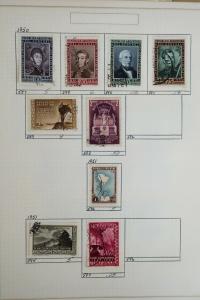 Argentina 1930's to 1960's Stamp Collection