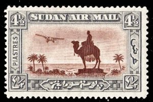 Sudan Scott C12 Unused hinged.
