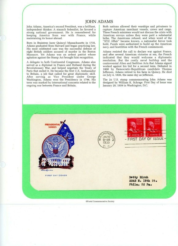 Postal Commemorative Society 110+ Older U.S.  FD Covers from 1935 - 1949