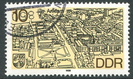 GERMANY - DDR 1988 - 10pf USED