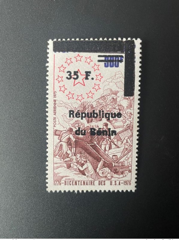 Benin 1997 - 2000 Mi. 1107 Overprinted Overprint 1776 1976 Bicentennial of th...