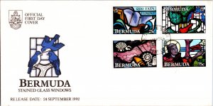 Bermuda, Worldwide First Day Cover, Art, Birds