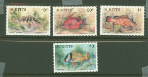 St. Kitts #320-323  Single (Complete Set)