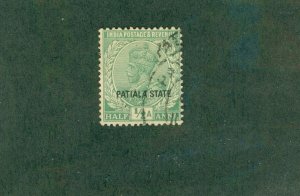 PATIALA INDIAN STATE 61 USED BIN $0.50