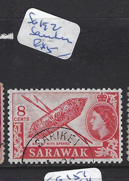 SARAWAK (P1209B)  QEII 8  SG 192  VFU