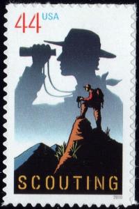 SC#4472 44¢ Boy Scouts of America Centennial (2010) SA