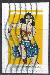 US ~ Scott # 5152 ~ Used on paper ~ Wonder Woman