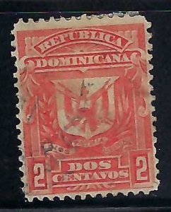 Dominican Republic 89 VFU ARMS Z2943-4