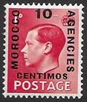 GB Morocco 79a 1936   single  Unused