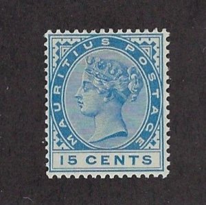 MAURITIUS #81 MINT, F-VF, H