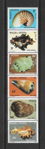 SHELLS - WALLIS & FUTUNA  #320-5   MNH