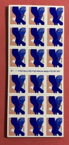 1994 US Stamps SC#2598a 29c Booklet Pane of 18 P#M111 MNH