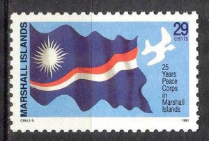 Marshall Islands 1991 Flag Birds MNH