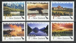 New Zealand Stamp 1972-1977  - Tourist Attractions