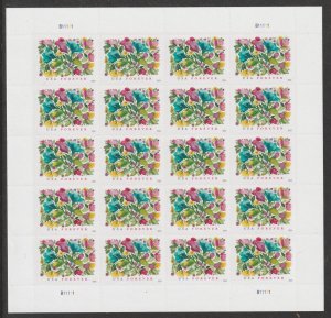 US 5849 Celebration Blooms F sheet 20 MNH 2024