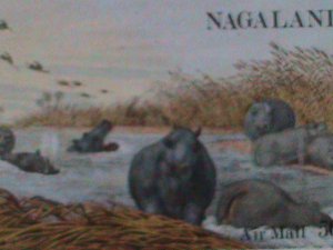 ​NAGALAND- PROTECTING ANIMALS MNH SHEET-VF EST.VALUE $12-50% OFF PROMOTING