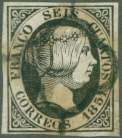 SPAIN 6 USED BIN $2.00