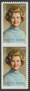 US 5852 Betty Ford F vert pair MNH 2024