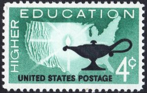 SC#1206 4¢ Higher Education Issue (1962) MNH