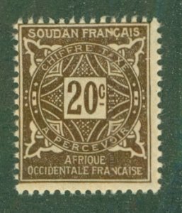 FRENCH SUDAN J14 MH BIN $0.50