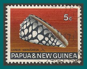 Papua New Guinea 1968 Marbled Cone, used  268,SG140