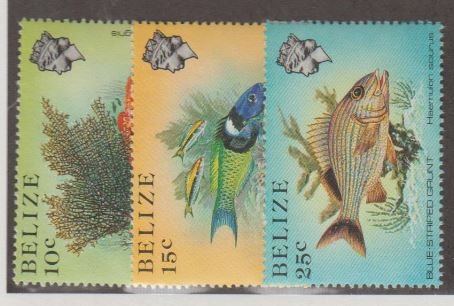 Belize Scott #705-706-707 Stamp - Mint NH Set
