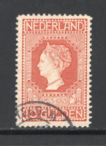 Netherlands #101   VF, Used, No Faults, CV $725.00  .....  4200103