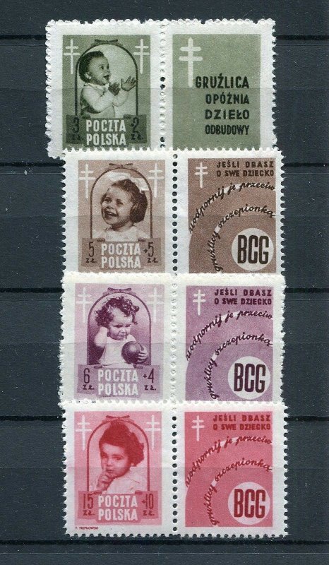 POLAND  B59-62  MNH