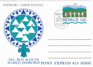 Norway 1975 FD Post Card