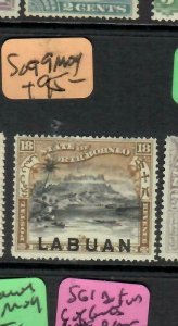 LABUAN (PP2201B)  18C MOUNTAIN      SG 99     MOG 