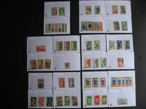 Sales cards full of FRANCE BOB (back of book) stamps (unverified), check m out!