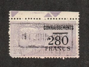 France - 1949 Bill of Lading Revenue /280Fr     -     Lot 0324025