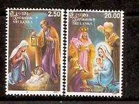 Sri Lanka 1997 Christmas Holy Family Adoration Magi Sc 1199