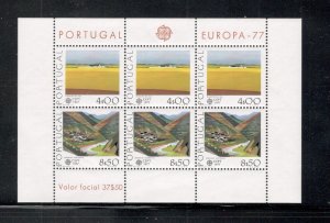 PORTUGAL, SCOTT# 1333a, MINATURE SHEET, MNH OG